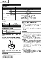 Preview for 8 page of Hitachi Koki DS 12DM Handling Instructions Manual