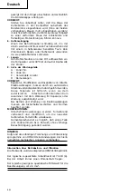 Preview for 20 page of Hitachi Koki DS 12DM Handling Instructions Manual