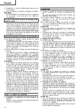 Preview for 24 page of Hitachi Koki DS 12DM Handling Instructions Manual