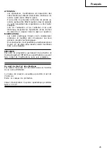 Preview for 27 page of Hitachi Koki DS 12DM Handling Instructions Manual