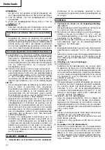 Preview for 38 page of Hitachi Koki DS 12DM Handling Instructions Manual