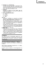 Preview for 41 page of Hitachi Koki DS 12DM Handling Instructions Manual