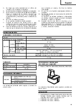 Preview for 43 page of Hitachi Koki DS 12DM Handling Instructions Manual