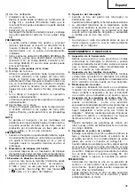 Preview for 47 page of Hitachi Koki DS 12DM Handling Instructions Manual