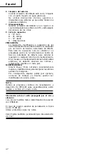 Preview for 48 page of Hitachi Koki DS 12DM Handling Instructions Manual