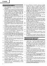 Preview for 6 page of Hitachi Koki DS 12DVF3 Handling Instructions Manual