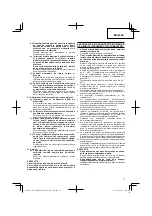 Preview for 77 page of Hitachi Koki DS 14DBEL Handling Instructions Manual