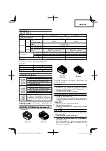 Preview for 79 page of Hitachi Koki DS 14DBEL Handling Instructions Manual