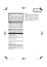 Preview for 31 page of Hitachi Koki DS 14DJL Handling Instructions Manual