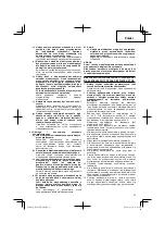 Preview for 33 page of Hitachi Koki DS 14DJL Handling Instructions Manual