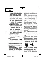 Preview for 42 page of Hitachi Koki DS 14DJL Handling Instructions Manual