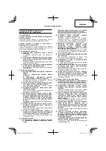 Preview for 49 page of Hitachi Koki DS 14DJL Handling Instructions Manual