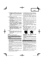 Preview for 57 page of Hitachi Koki DS 14DJL Handling Instructions Manual