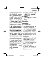 Preview for 89 page of Hitachi Koki DS 14DJL Handling Instructions Manual