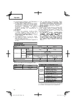 Preview for 100 page of Hitachi Koki DS 14DJL Handling Instructions Manual