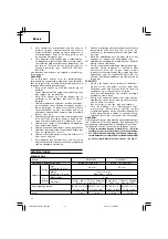 Preview for 18 page of Hitachi Koki DS 14DSAL Handling Instructions Manual