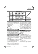 Preview for 47 page of Hitachi Koki DS 14DSAL Handling Instructions Manual