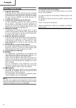 Preview for 16 page of Hitachi Koki DV 20VB2 Handling Instructions Manual