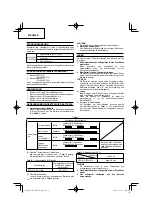 Предварительный просмотр 18 страницы Hitachi Koki DV14DCL2 Handling Instructions Manual