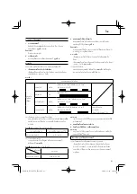 Preview for 61 page of Hitachi Koki DV14DCL2 Handling Instructions Manual