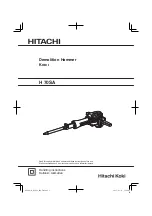 Предварительный просмотр 1 страницы Hitachi Koki EM4028 R2 Handling Instructions Manual