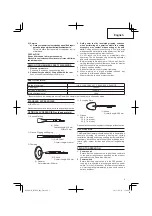 Предварительный просмотр 5 страницы Hitachi Koki EM4028 R2 Handling Instructions Manual