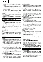 Preview for 8 page of Hitachi Koki FCJ 65S3 Handling Instructions Manual