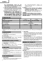 Preview for 12 page of Hitachi Koki FCJ 65S3 Handling Instructions Manual