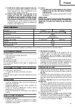 Preview for 17 page of Hitachi Koki FCJ 65S3 Handling Instructions Manual