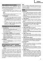 Preview for 23 page of Hitachi Koki FCJ 65S3 Handling Instructions Manual