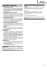 Preview for 35 page of Hitachi Koki FCJ 65S3 Handling Instructions Manual