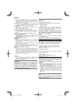 Preview for 6 page of Hitachi Koki G 10SD2 Handling Instructions Manual