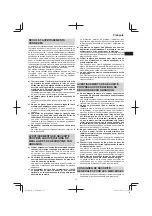 Preview for 15 page of Hitachi Koki G 10SD2 Handling Instructions Manual