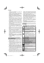 Preview for 16 page of Hitachi Koki G 10SD2 Handling Instructions Manual