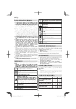 Preview for 88 page of Hitachi Koki G 10SD2 Handling Instructions Manual