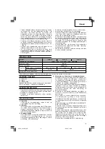 Preview for 13 page of Hitachi Koki G 10SN Handling Instructions Manual