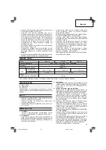 Предварительный просмотр 25 страницы Hitachi Koki G 10SN Handling Instructions Manual