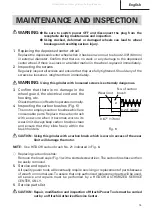 Preview for 15 page of Hitachi Koki G 10SR2 Safety Instructions And Instruction Manual