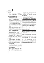 Предварительный просмотр 13 страницы Hitachi Koki G 18MR Handling Instructions Manual