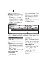 Предварительный просмотр 15 страницы Hitachi Koki G 18MR Handling Instructions Manual