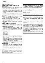 Preview for 9 page of Hitachi Koki G 18SH2 Handling Instructions Manual