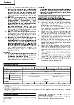 Preview for 11 page of Hitachi Koki G 18SH2 Handling Instructions Manual