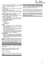 Preview for 36 page of Hitachi Koki G 18SH2 Handling Instructions Manual