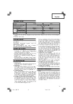 Предварительный просмотр 17 страницы Hitachi Koki G 18SS Handling Instructions Manual