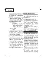 Предварительный просмотр 18 страницы Hitachi Koki G 18SS Handling Instructions Manual