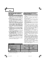 Предварительный просмотр 30 страницы Hitachi Koki G 18SS Handling Instructions Manual