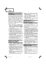 Предварительный просмотр 36 страницы Hitachi Koki G 18SS Handling Instructions Manual