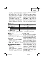 Предварительный просмотр 37 страницы Hitachi Koki G 18SS Handling Instructions Manual