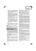 Предварительный просмотр 53 страницы Hitachi Koki G 18SS Handling Instructions Manual