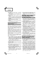 Предварительный просмотр 54 страницы Hitachi Koki G 18SS Handling Instructions Manual